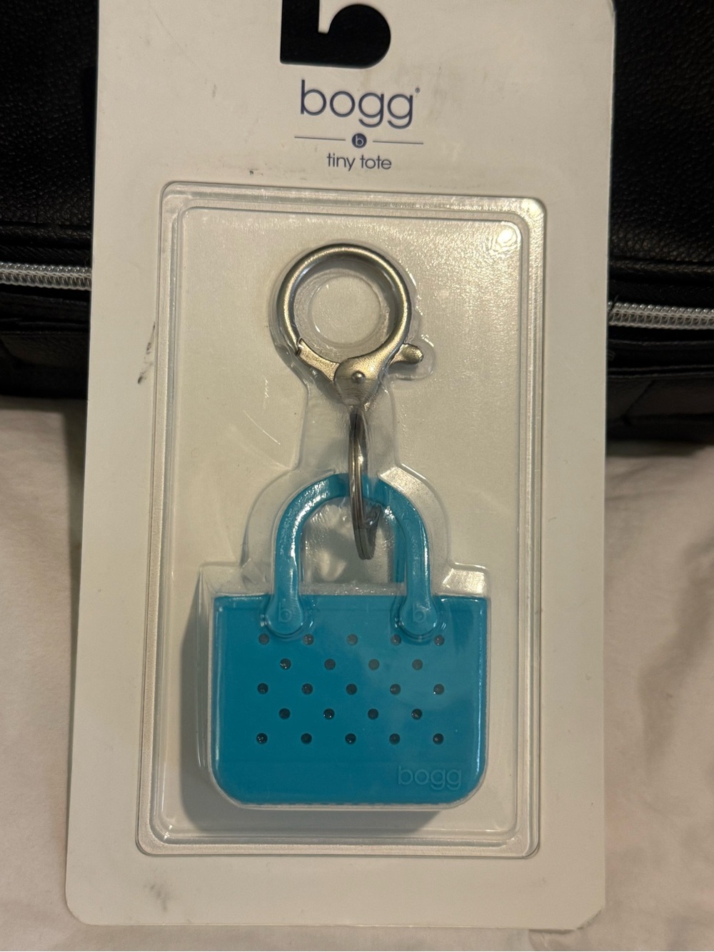 BOGG BAG Teal Tiny Tote Keychain Floats Lake Keys beach Keys Gift for Bogg Lover